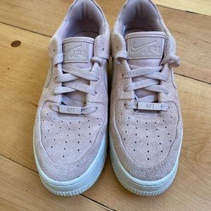 AF1 Sage Lows, size 7.5, platform, women’s.